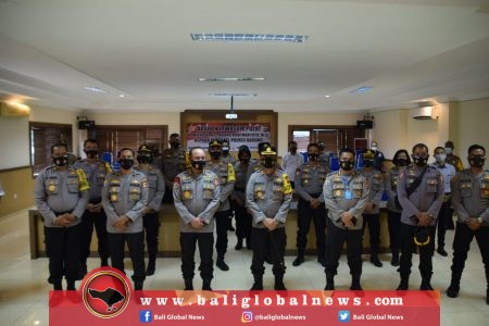 Virus Celuluk Sambut Kunjungan Irwasum Polri di Polres Badung